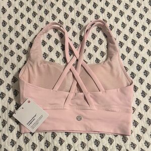 lululemon athletica Light Pink Cross-Back Sports Bra